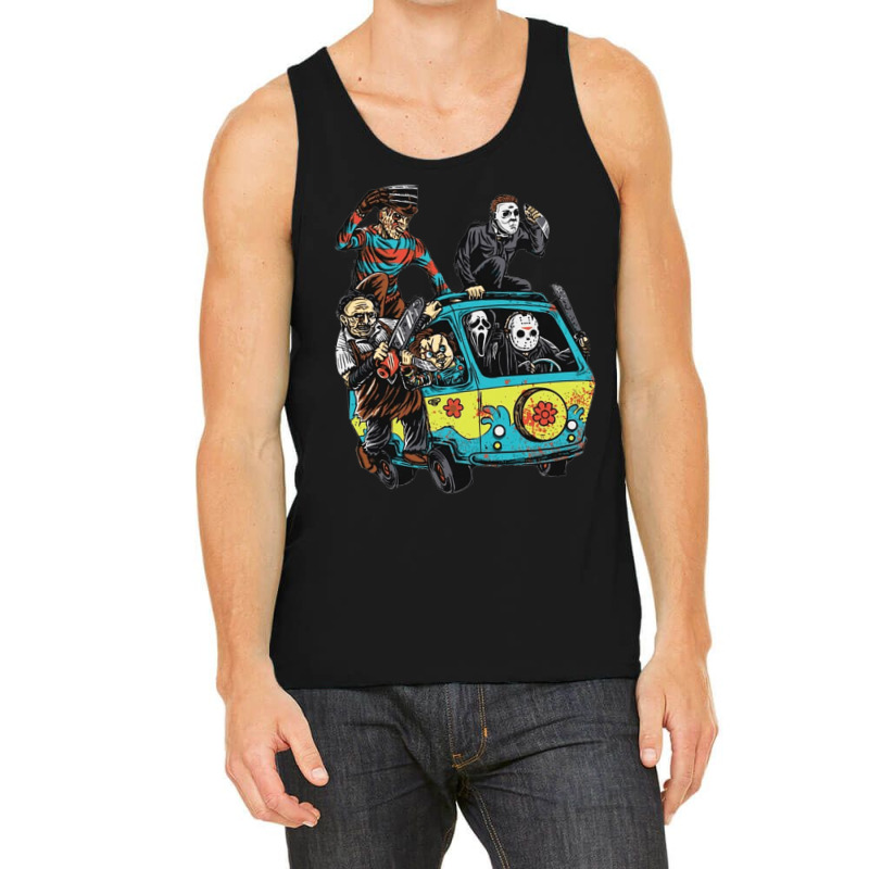 Mystery Machine, Mystery Machine Vintage, Mystery Machine Painting, Th Tank Top by SHOPLOS | Artistshot