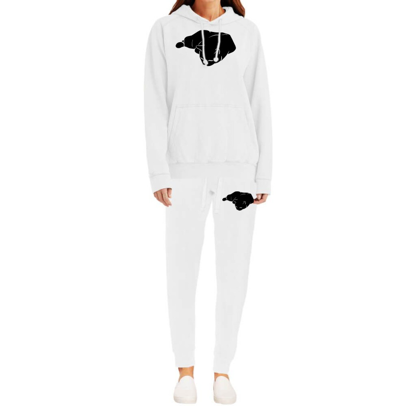 Cat Sleep Silhouette Hoodie & Jogger Set | Artistshot