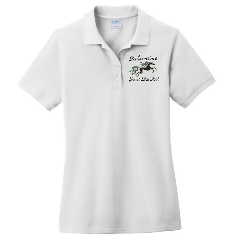 First Aid Kit Quote Ladies Polo Shirt by innikleckaz | Artistshot