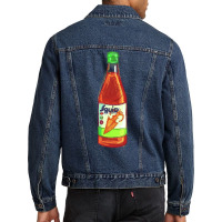 Fish Sauce Blush Men Denim Jacket | Artistshot