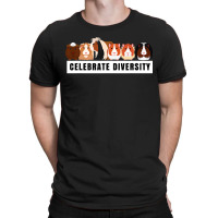 Celebrate Diversity Cavy Cuy Cute Gift For Guinea Pig Lovers T-shirt | Artistshot