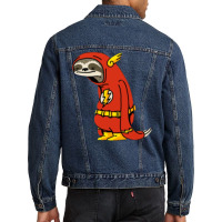 Flash Sloth Men Denim Jacket | Artistshot