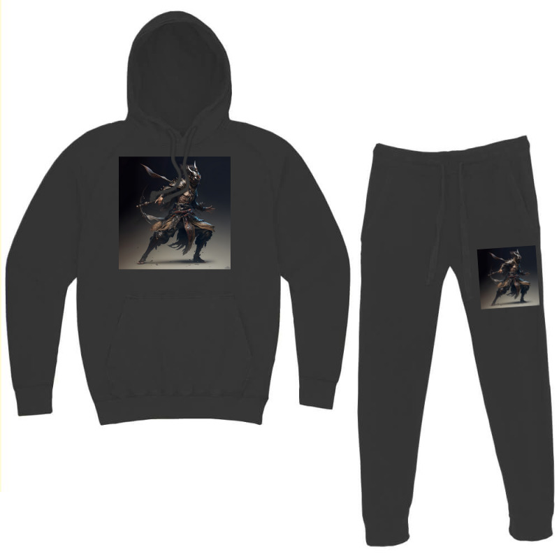 Samurai Elf Warrior Hoodie & Jogger set by apolitery | Artistshot