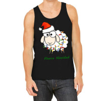 Fleece Navidad   Christmas Sheep Tank Top | Artistshot