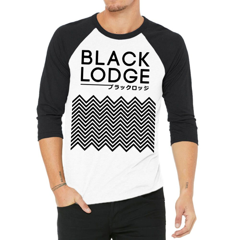 Twin Peaks Inspired Japanese Black Lodge 3/4 Sleeve Shirt | Artistshot