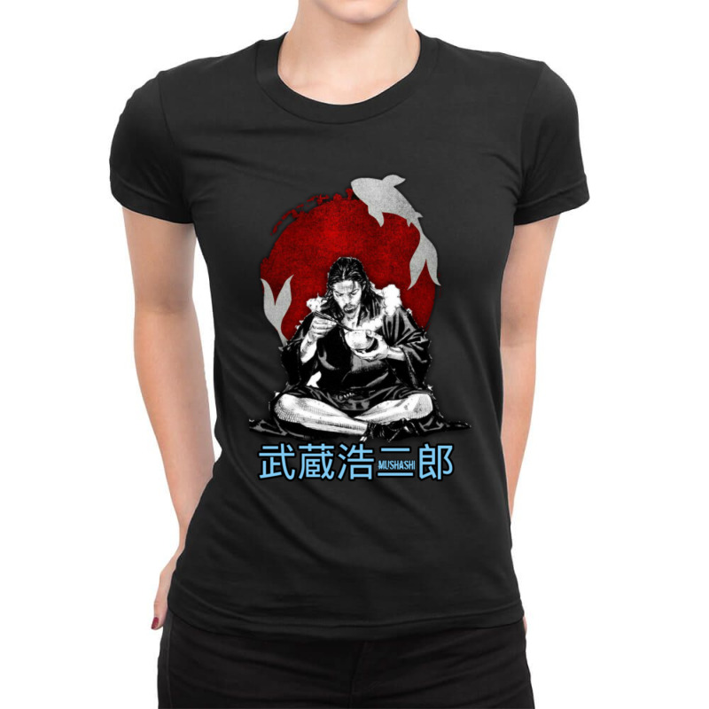 Samurai Legends Ladies Fitted T-Shirt by apolitery | Artistshot