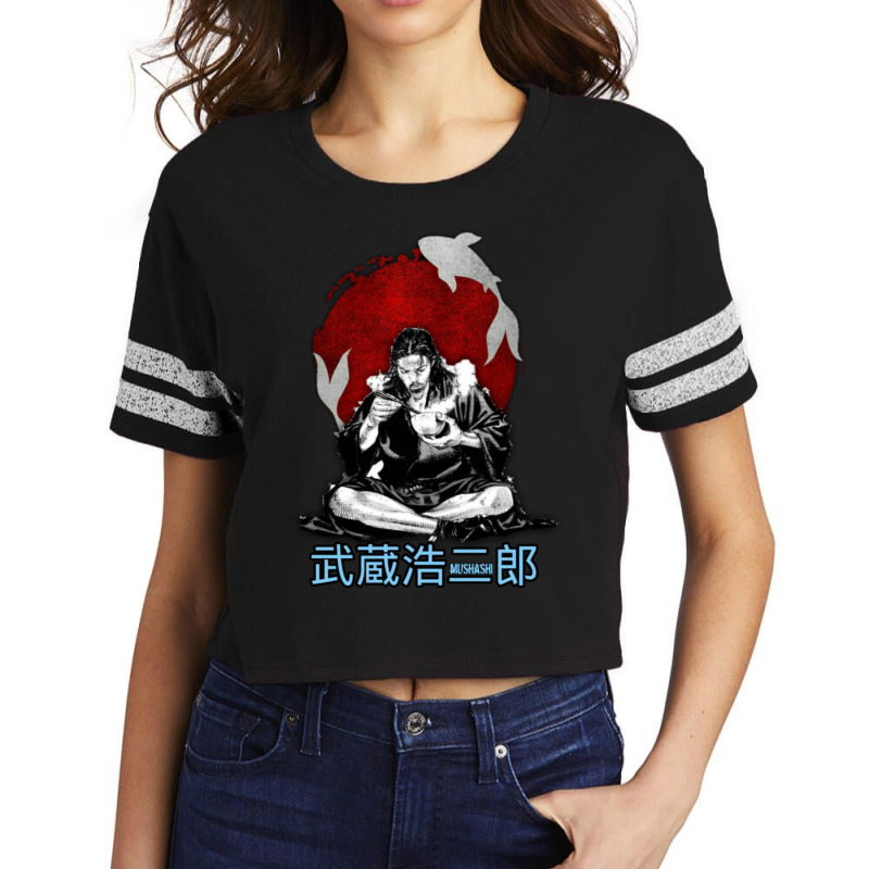 Samurai Legends Scorecard Crop Tee by apolitery | Artistshot