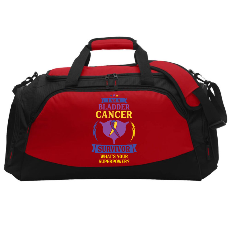 I Am A Bladder Cancer Survivor, What Is Your Superpower Active Duffel | Artistshot