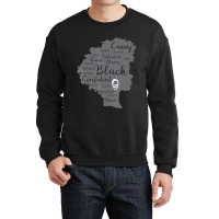 Hot Trend Blm Afro Tees Afrocentric Ts Crewneck Sweatshirt | Artistshot