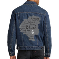 Hot Trend Blm Afro Tees Afrocentric Ts Men Denim Jacket | Artistshot