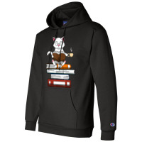 Limited Edition Cat Kitty Reading Books Coffee Champion Hoodie | Artistshot