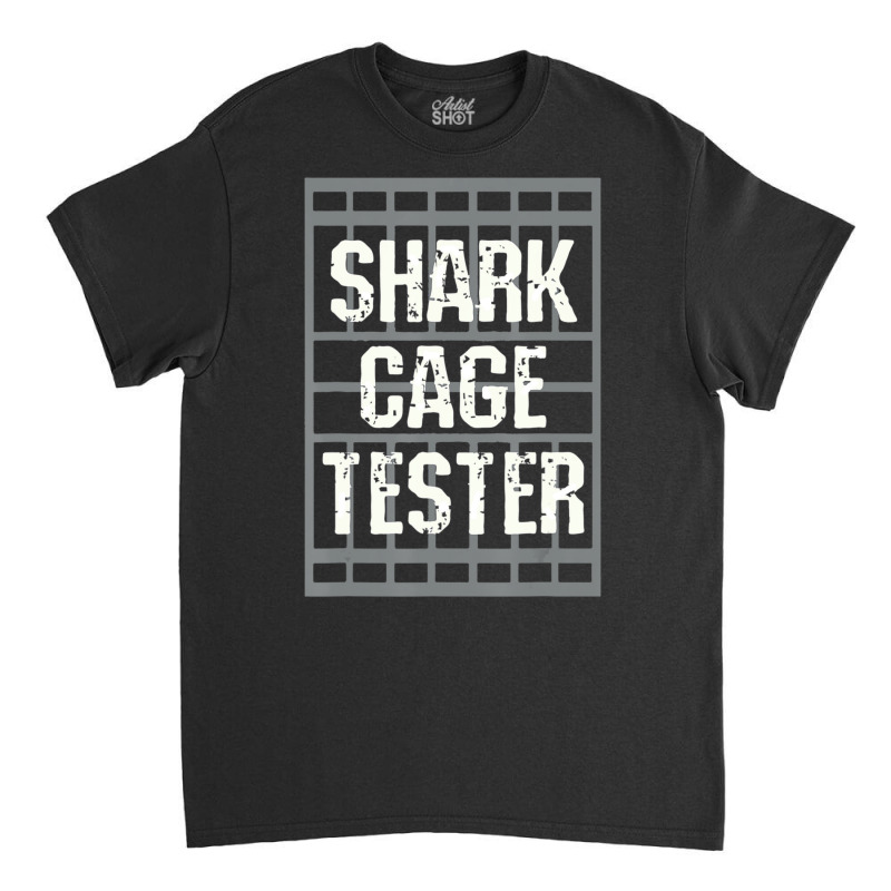 Amputee Disability Shark Cage Tester Surgery Joke Classic T-shirt by thanhtran | Artistshot