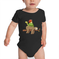 Animal Humor Sloth Turtle Snail Jokes Baby Bodysuit | Artistshot