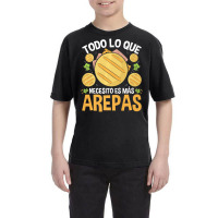 Arepa Maker Colombian Food Venezuelan Traditional Hispanic Youth Tee | Artistshot