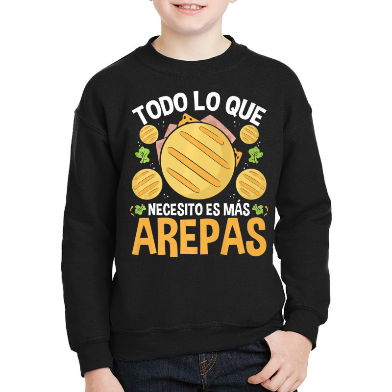 Arepa Maker Colombian Food Venezuelan Traditional Hispanic Youth Sweatshirt by namnguyen | Artistshot