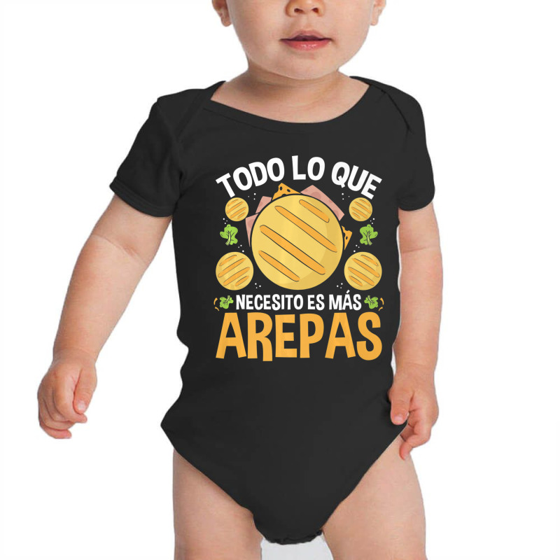 Arepa Maker Colombian Food Venezuelan Traditional Hispanic Baby Bodysuit by namnguyen | Artistshot