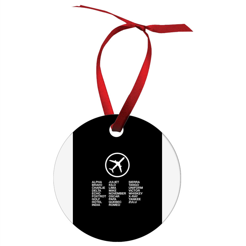 Aviation Phonetic Alphabet Ornament | Artistshot