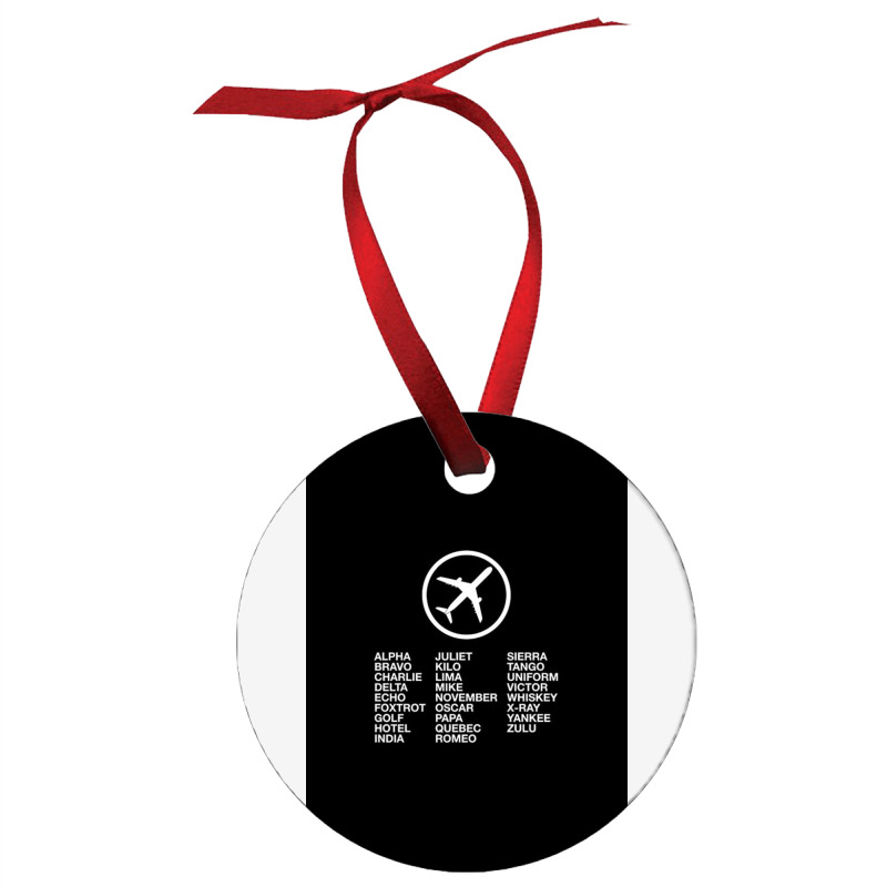 Aviation Phonetic Alphabet Ornament | Artistshot