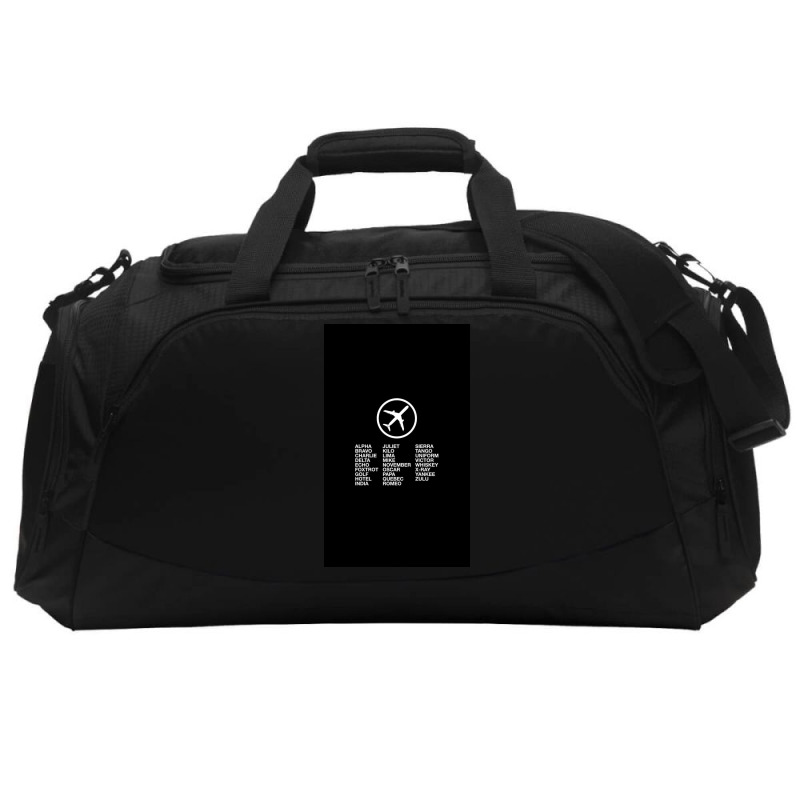 Aviation Phonetic Alphabet Active Duffel | Artistshot