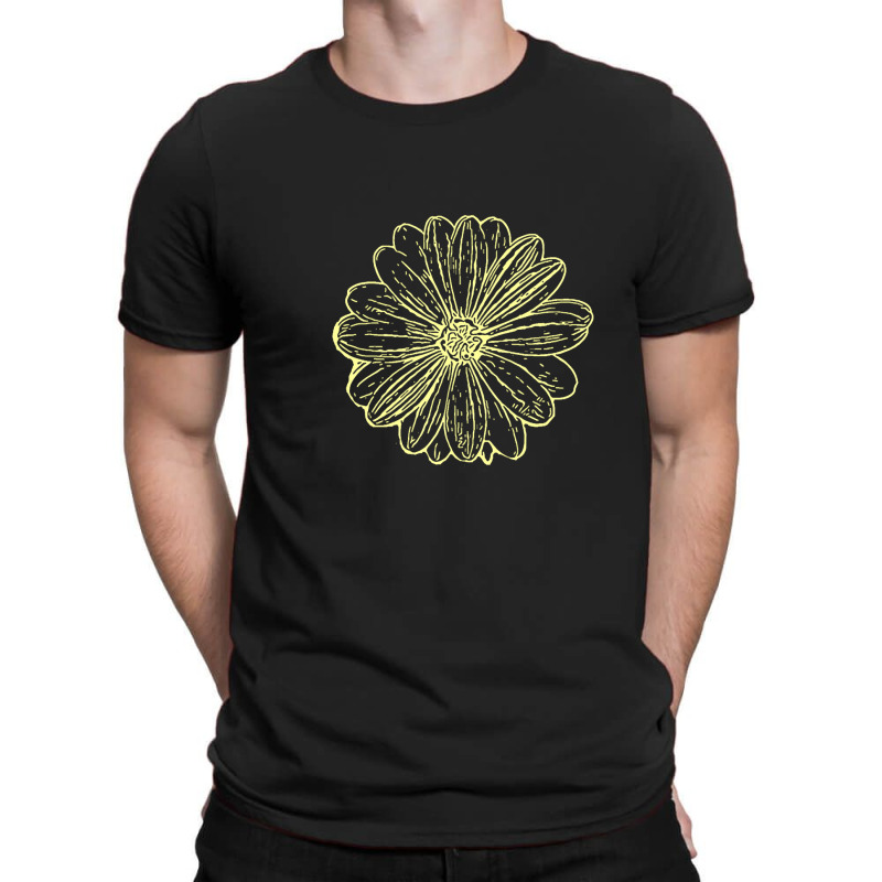 Limited Edition Sunflower Ink Print T-Shirt by poppyallen | Artistshot