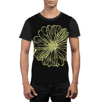 Limited Edition Sunflower Ink Print Graphic T-shirt | Artistshot