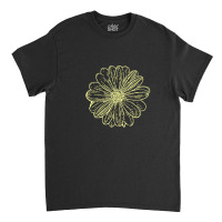 Limited Edition Sunflower Ink Print Classic T-shirt | Artistshot