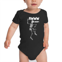 Awww Snap Funny Knee Broken Design For Surgery Survivor T Shirt Baby Bodysuit | Artistshot