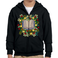 Trending Book Simple Yet Powerful Line Art Illustration-bjxef Youth Zipper Hoodie | Artistshot