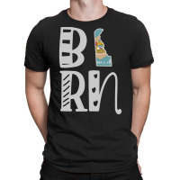 Trending Born Delaware In Art Block Letters T-shirt | Artistshot