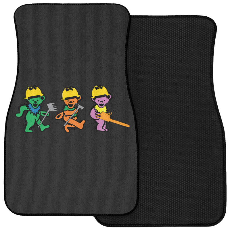 Artistshot Limited Edition Bear Crew Front Car Mat | Artistshot