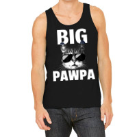 Black And White Cat Kitten Big Pawpa Tank Top | Artistshot