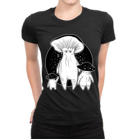 Artistshot Hot Trend Dark Souls Mushroom Ladies Fitted T-shirt | Artistshot