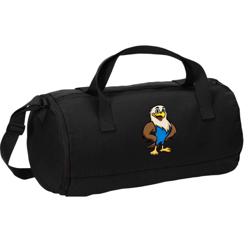 Cute Anthropomorphic Human-like Cartoon Character Bald Eagle In Clothe Duffel Bag | Artistshot