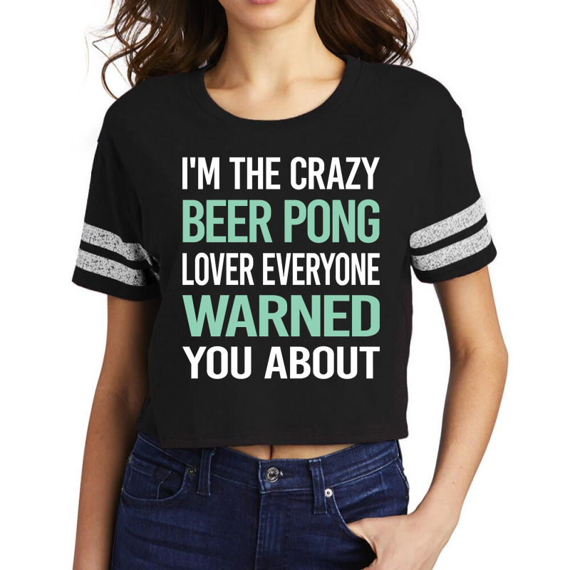 Artistshot Trending Crazy Lover Beer Pong Scorecard Crop Tee by lykhongduong9enev3 | Artistshot