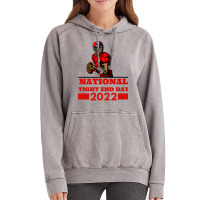 National Tight End Day 2022 1 Vintage Hoodie | Artistshot