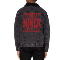 Bang Bang Niner Gang Unisex Sherpa-lined Denim Jacket | Artistshot