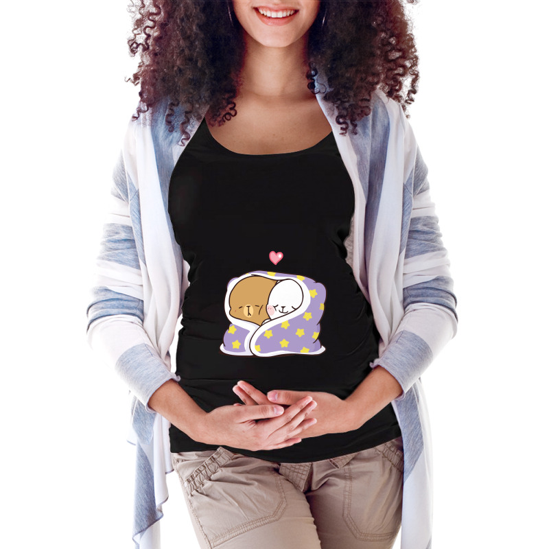 Cute Milk Mocha Bears1 Maternity Scoop Neck T-shirt by JOSERICARDOTORRES | Artistshot