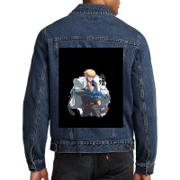 Thunder Kozo Men Denim Jacket | Artistshot