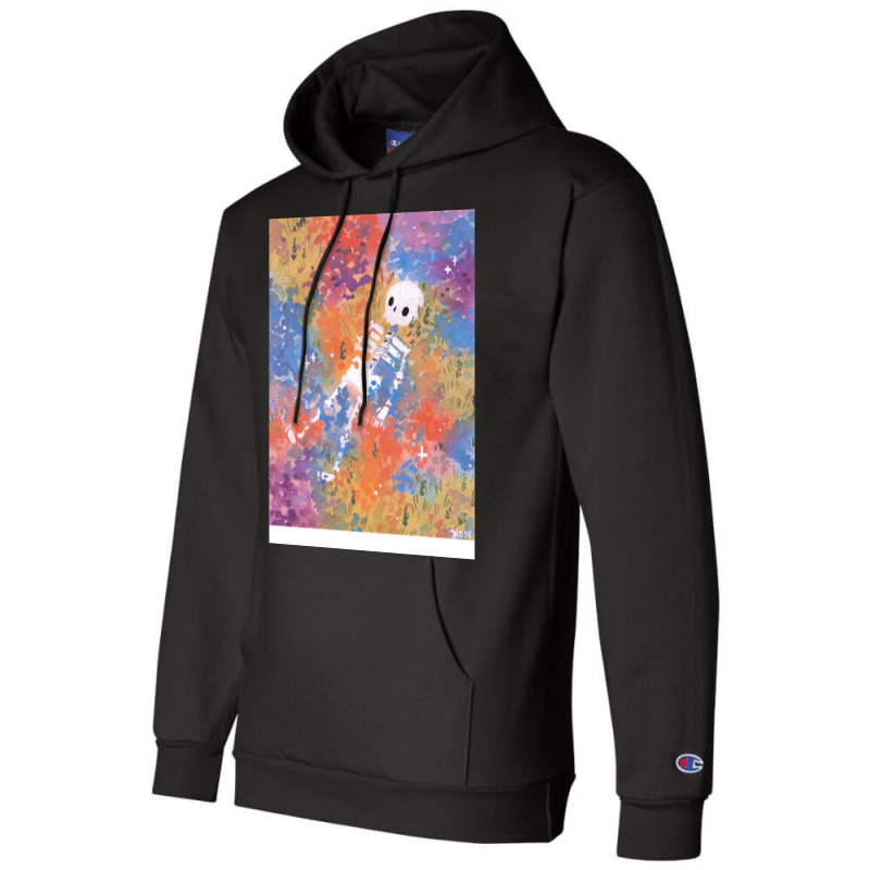 Amongst The Flowers Travel Champion Hoodie by xsavvakuistih | Artistshot