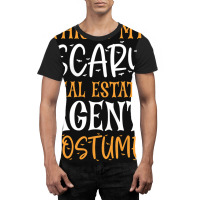 Hot Trend This Is My Scary Real Estate Agent Costume Graphic T-shirt | Artistshot