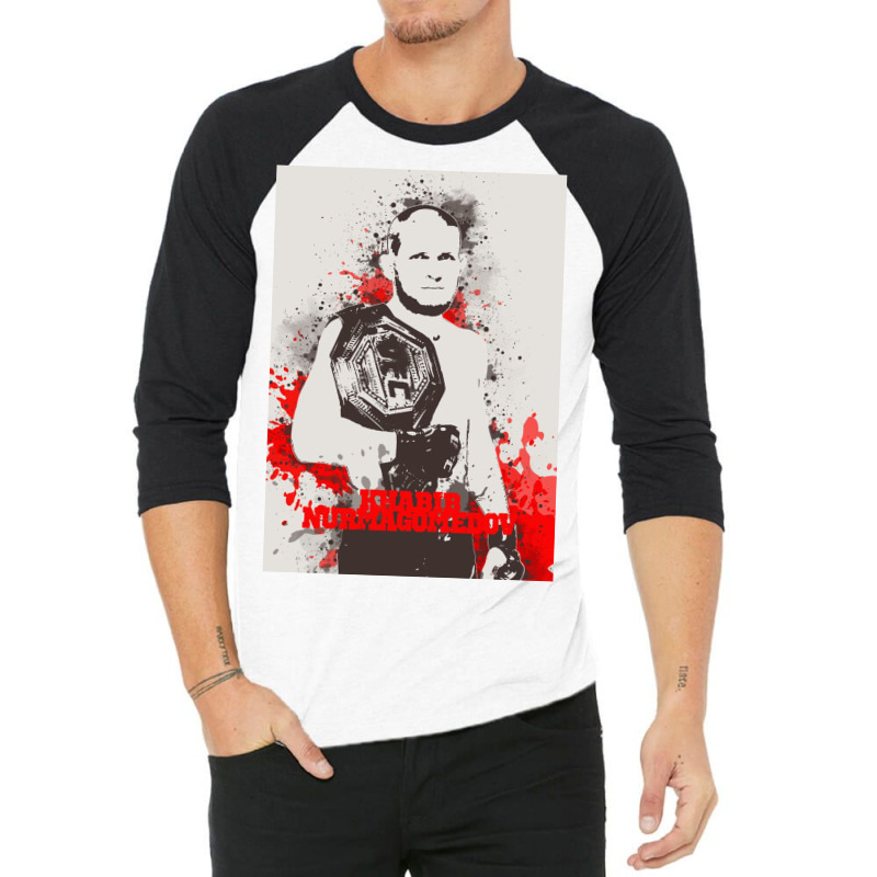 Khabib Nurmagomedov 3/4 Sleeve Shirt | Artistshot