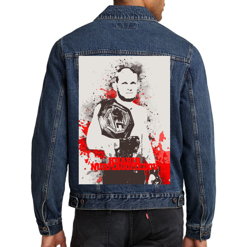 Khabib Nurmagomedov Men Denim Jacket | Artistshot