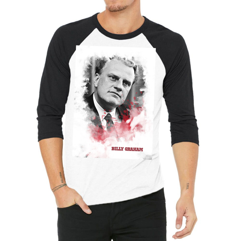 Billy Graham 3/4 Sleeve Shirt | Artistshot