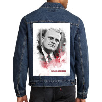 Billy Graham Men Denim Jacket | Artistshot