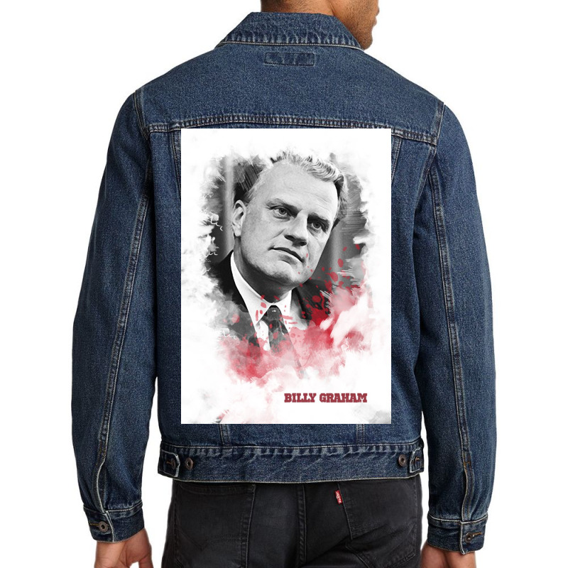 Billy Graham Men Denim Jacket | Artistshot