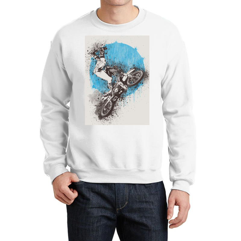 Motocross Extreme Sport Crewneck Sweatshirt | Artistshot