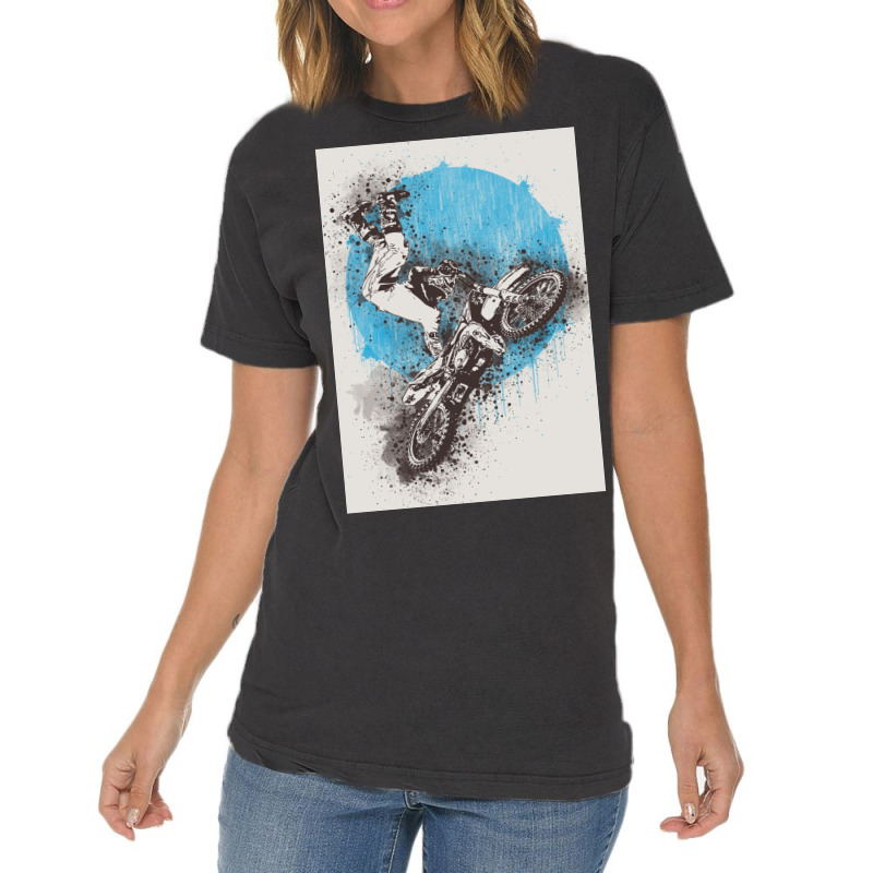 Motocross Extreme Sport Vintage T-shirt | Artistshot