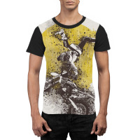 Biker Extreme Sport Graphic T-shirt | Artistshot