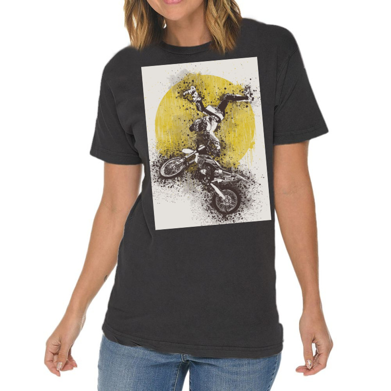 Biker Extreme Sport Vintage T-shirt | Artistshot