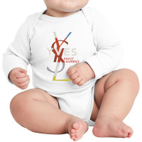 Yvessaintlaurent Long Sleeve Baby Bodysuit | Artistshot